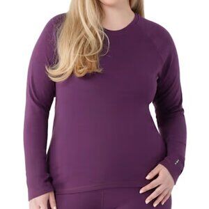 Smartwool Purple Women's Classic Thermal Merino Wool Baselayer Top -Size S Small